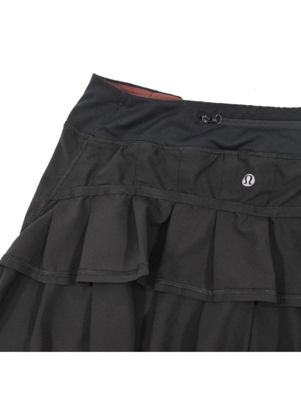 Lululemon Black Pacesetter Skirt - Picture 6 of 8